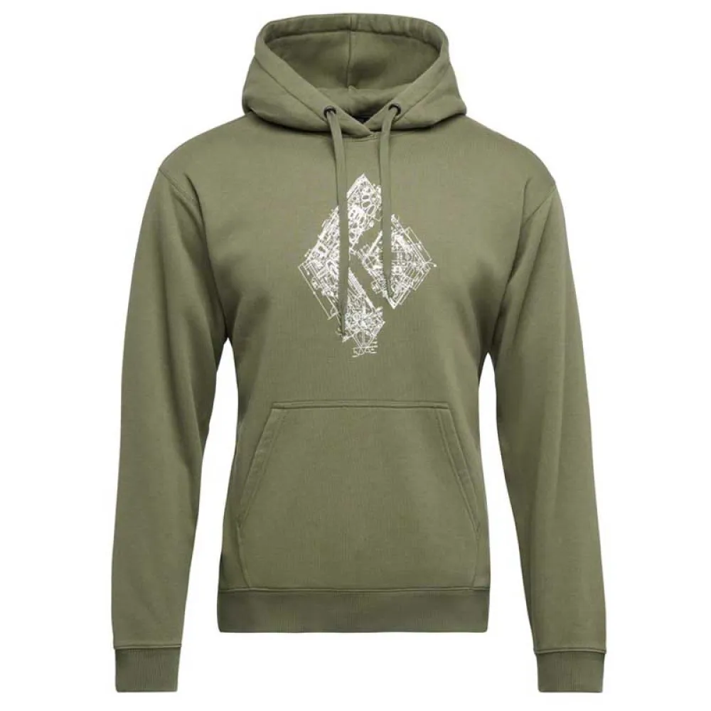 Худи Black Diamond Engineered Diamond, зеленый
Худи Black Diamond Engineered Diamond, зеленый