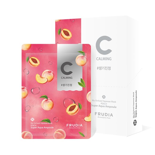 Маски для лица My Orchard Squeeze Peach Frudia, 10 x 20 мл
Маски для лица My Orchard Squeeze Peach Frudia, 10 x 20 мл