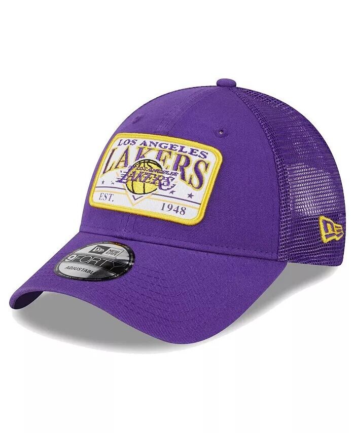 Мужская фиолетовая регулируемая кепка Los Angeles Lakers с большой нашивкой Trucker 9Forty New Era, фиолетовый
Мужская фиолетовая регулируемая кепка Los Angeles Lakers с большой нашивкой Trucker 9Forty New Era, фиолетовый