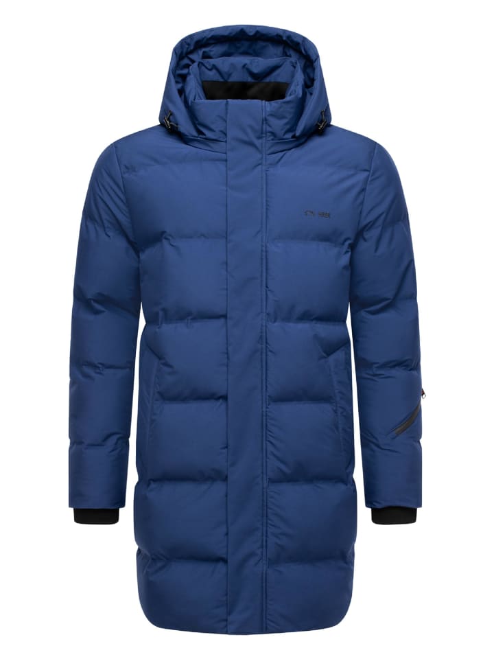 Стеганое пальто Thadeek XX темно-синего цвета STONE HARBOUR
Стеганое пальто Thadeek XX темно-синего цвета STONE HARBOUR