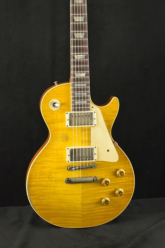 Электрогитара Gibson Murphy Lab 1959 Les Paul Standard Lemon Burst Ultra Heavy Aged
Электрогитара Gibson Murphy Lab 1959 Les Paul Standard Lemon Burst Ultra Heavy Aged