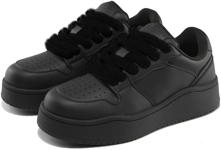 Кроссовки для мужчин Crazyours, повседневные, на шнуровке, для тренировок и скейтборда, платформенные, низкие баскетбольные, черный
Кроссовки для мужчин Crazyours, повседневные, на шнуровке, для тренировок и скейтборда, платформенные, низкие баскетбольные, черный