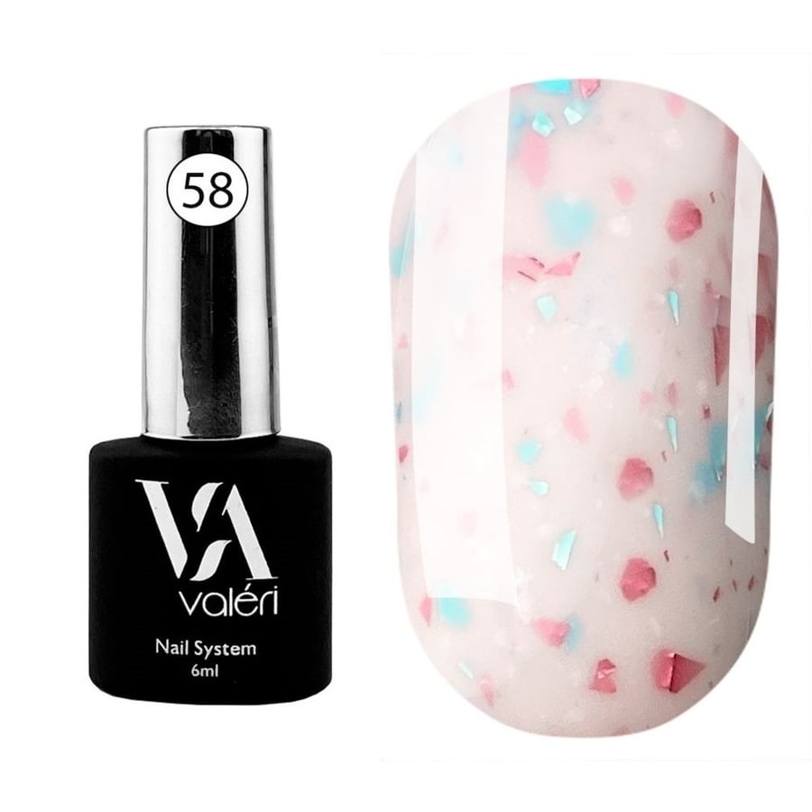 Valeri Potal Color Base № 58, 6 мл 
Valeri Potal Color Base № 58, 6 мл