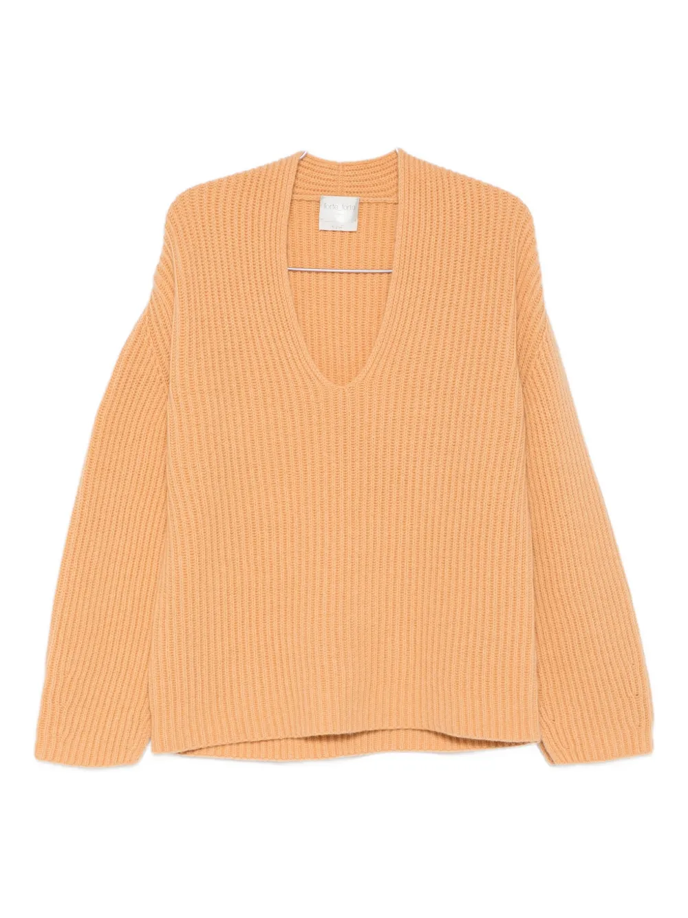 Свитер с V-образным вырезом Forte Forte, нейтральный
Свитер с V-образным вырезом Forte Forte, нейтральный