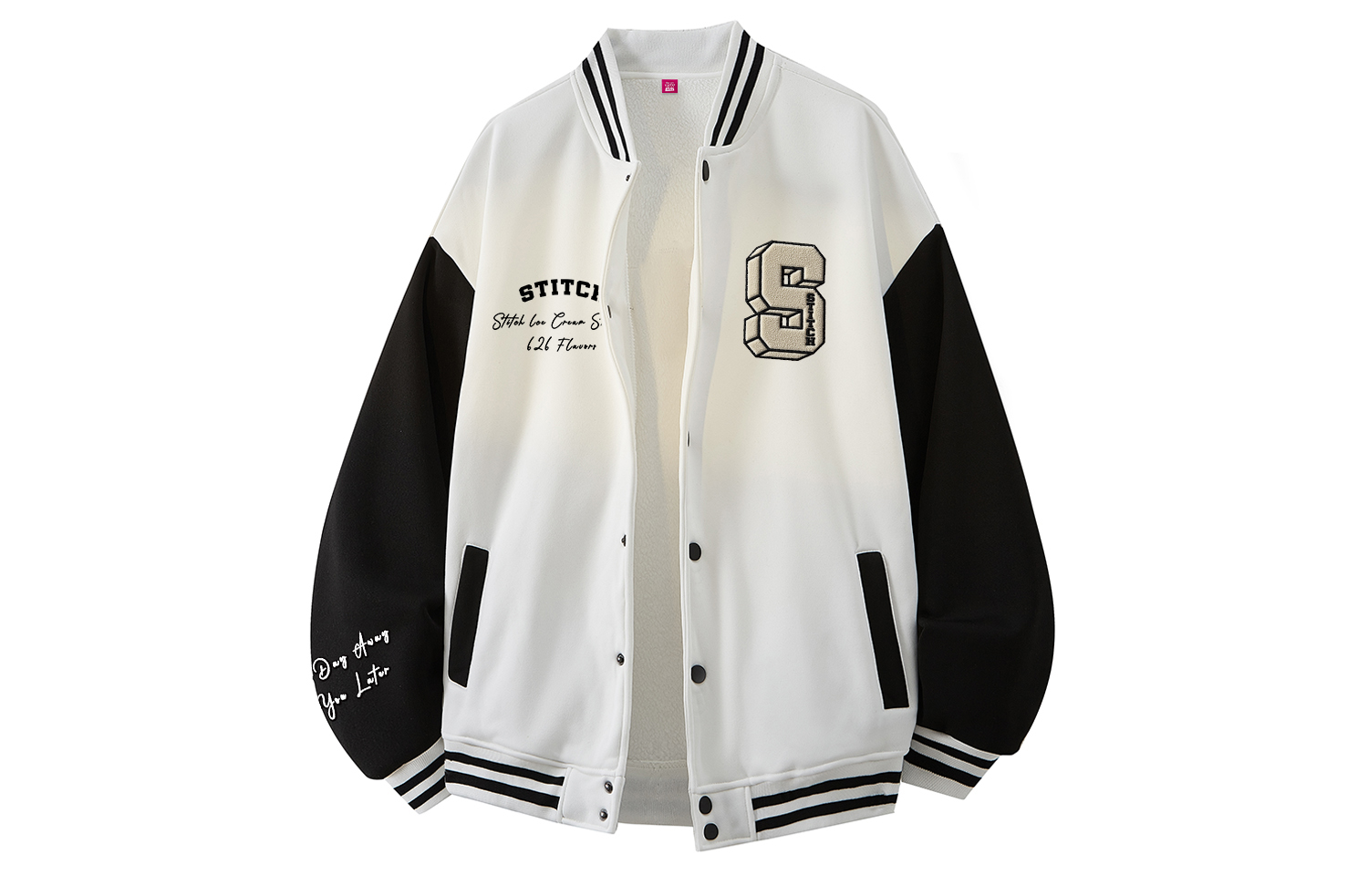 Disney Куртка Unisex, White (Thickened Fleece-Lined)
Disney Куртка Unisex, White (Thickened Fleece-Lined)