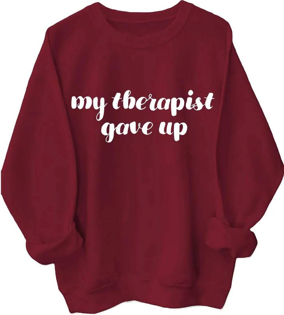 Толстовка My Therapist Gave Up — забавный подарок для друзей и терапевтов MQZUO
Толстовка My Therapist Gave Up — забавный подарок для друзей и терапевтов MQZUO