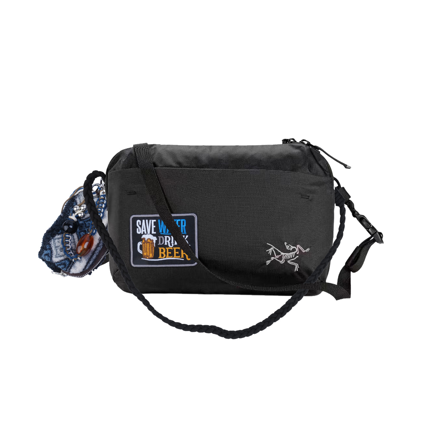 Arcteryx Полиамидная поясная сумка унисекс черная, Tide Blind Spot
Arcteryx Полиамидная поясная сумка унисекс черная, Tide Blind Spot