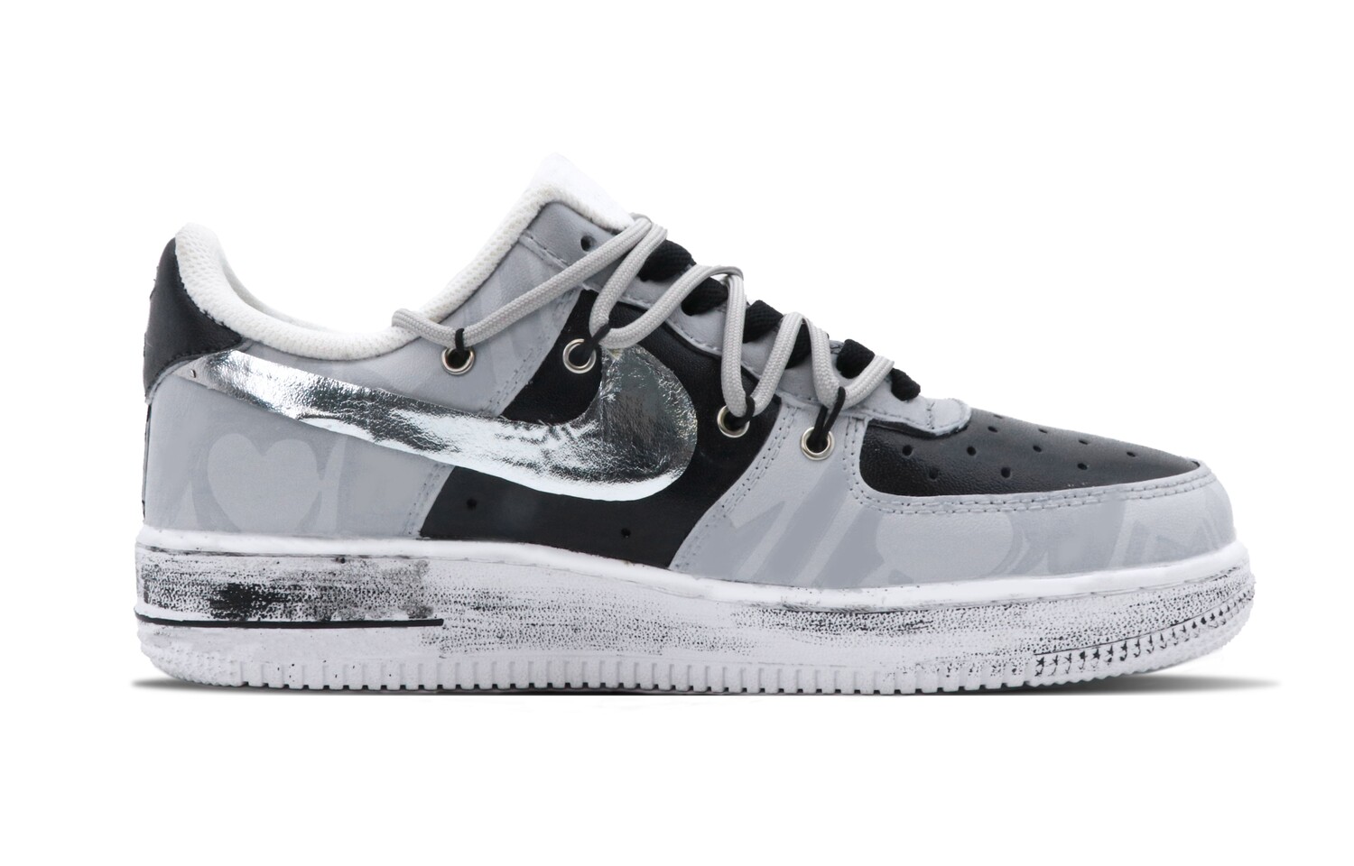 Кроссовки Nike Air Force 1 Skateboarding Shoes Men Low-top Black/Gray, темно-серый
Кроссовки Nike Air Force 1 Skateboarding Shoes Men Low-top Black/Gray, темно-серый