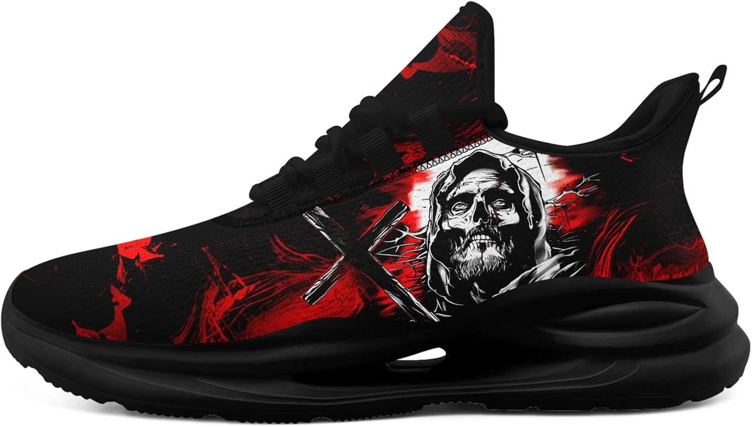 Кроссовки Onegam Christian для мужчин и женщин, легкие спортивные кроссовки для тенниса, прогулок, тренировок в зале, черный/красный
Кроссовки Onegam Christian для мужчин и женщин, легкие спортивные кроссовки для тенниса, прогулок, тренировок в зале, черный/красный