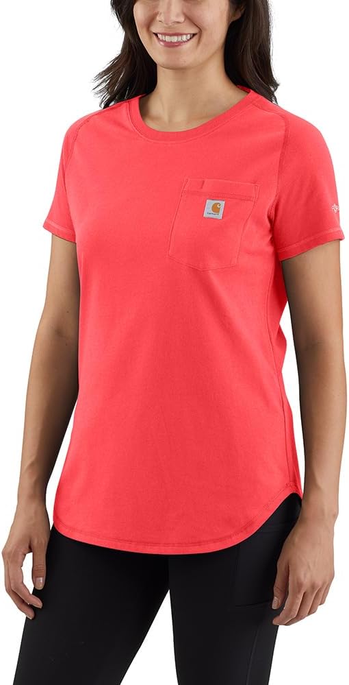 Женская футболка Carhartt Force свободного кроя средней плотности с карманами 105415, Coral Glow, Розовый, Женская футболка Carhartt Force свободного кроя средней плотности с карманами 105415, Coral Glow
Женская футболка Carhartt Force свободного кроя средней плотности с карманами 105415, Coral Glow, Розовый, Женская футболка Carhartt Force свободного кроя средней плотности с карманами 105415, Coral Glow