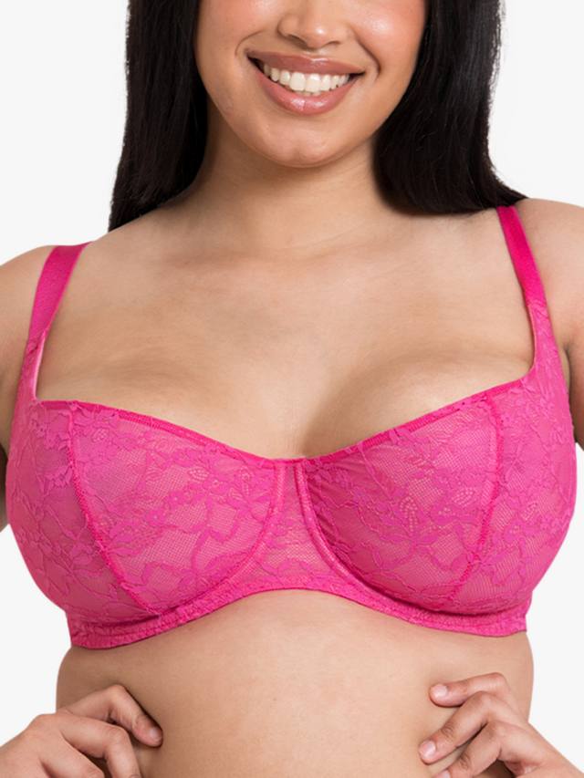 Бюстгальтер балконет All Night Lace на косточках Curvy Kate, Hot Pink/Blush
Бюстгальтер балконет All Night Lace на косточках Curvy Kate, Hot Pink/Blush