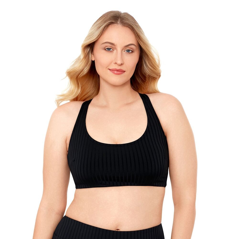 Женский купальник бикини S3 Swim Sculpting в рубчик с круглым вырезом и перекрещенной спиной, цвет Black Rib
Женский купальник бикини S3 Swim Sculpting в рубчик с круглым вырезом и перекрещенной спиной, цвет Black Rib