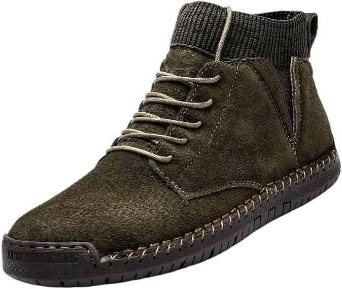 Мужские повседневные кожаные туфли, ботинки Чукка до щиколотки, слипоны, легкие лоферы, средние по высоте, для ходьбы и вождения Hhhchpm, зеленый
Мужские повседневные кожаные туфли, ботинки Чукка до щиколотки, слипоны, легкие лоферы, средние по высоте, для ходьбы и вождения Hhhchpm, зеленый