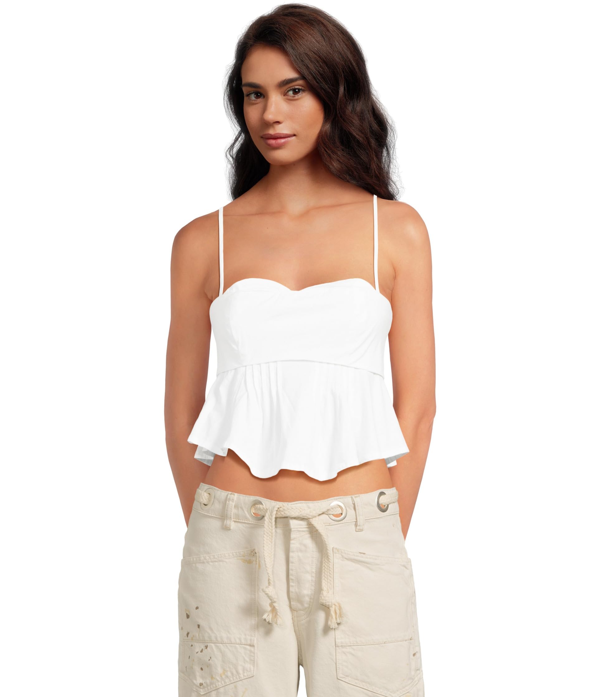 Топ Free People One True Love Tank, цвет Optic White
Топ Free People One True Love Tank, цвет Optic White