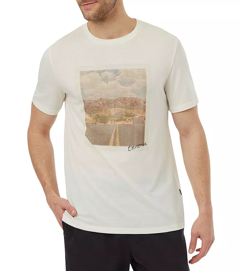 Tentree Мужская винтажная футболка с короткими рукавами и графическим рисунком, цвет Undyed/Desert Road
Tentree Мужская винтажная футболка с короткими рукавами и графическим рисунком, цвет Undyed/Desert Road