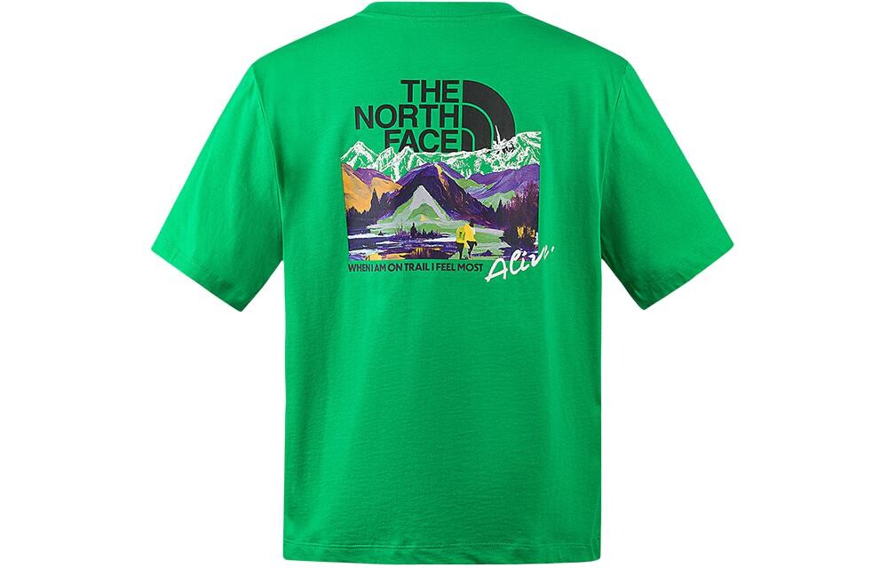 Футболка женская зеленая The North Face
Футболка женская зеленая The North Face