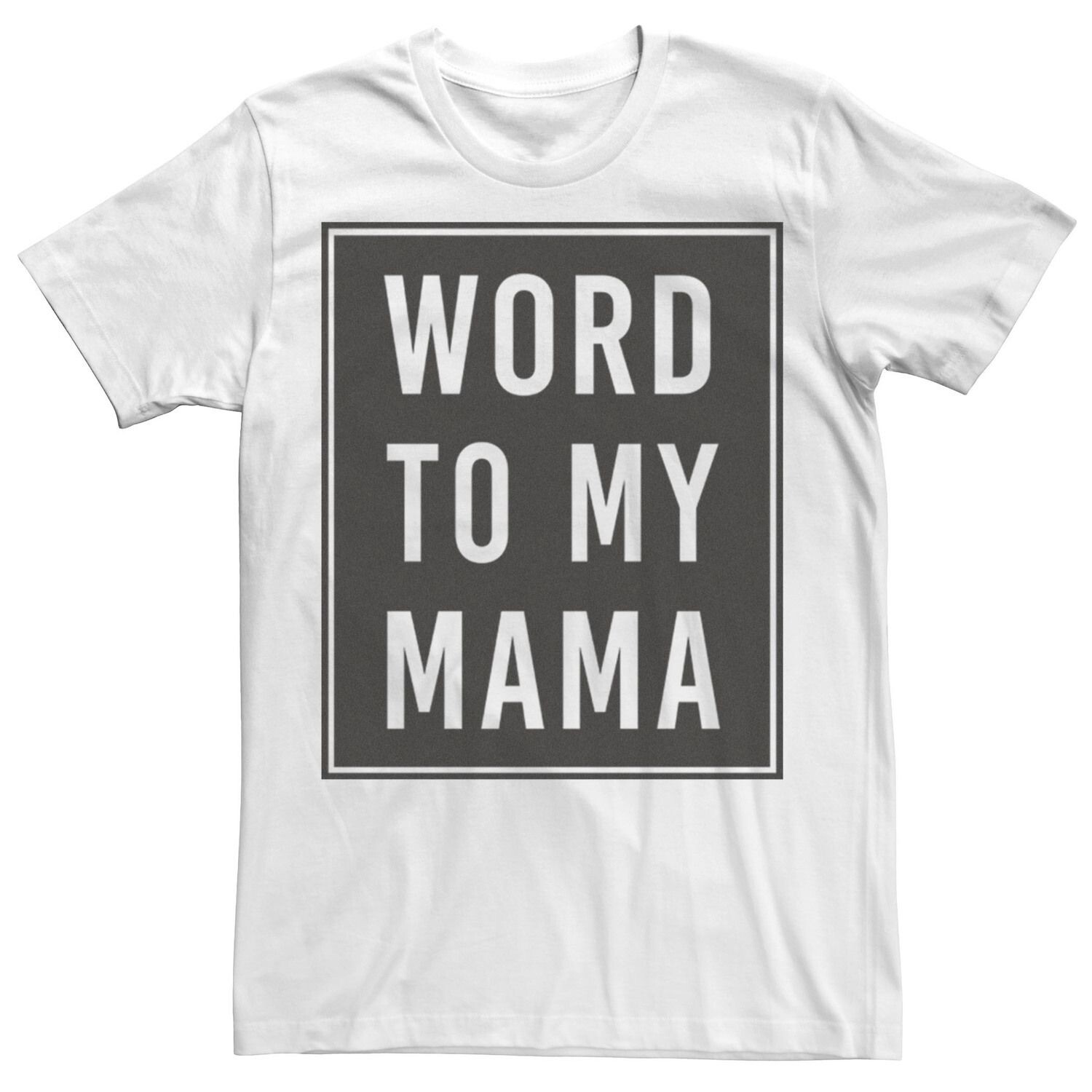 Мужская футболка "Word To My Mama" с черным плакатом ко Дню матери Licensed Character, Черный, Мужская футболка "Word To My Mama" с черным плакатом ко Дню матери Licensed Character 
Мужская футболка "Word To My Mama" с черным плакатом ко Дню матери Licensed Character, Черный, Мужская футболка "Word To My Mama" с черным плакатом ко Дню матери Licensed Character