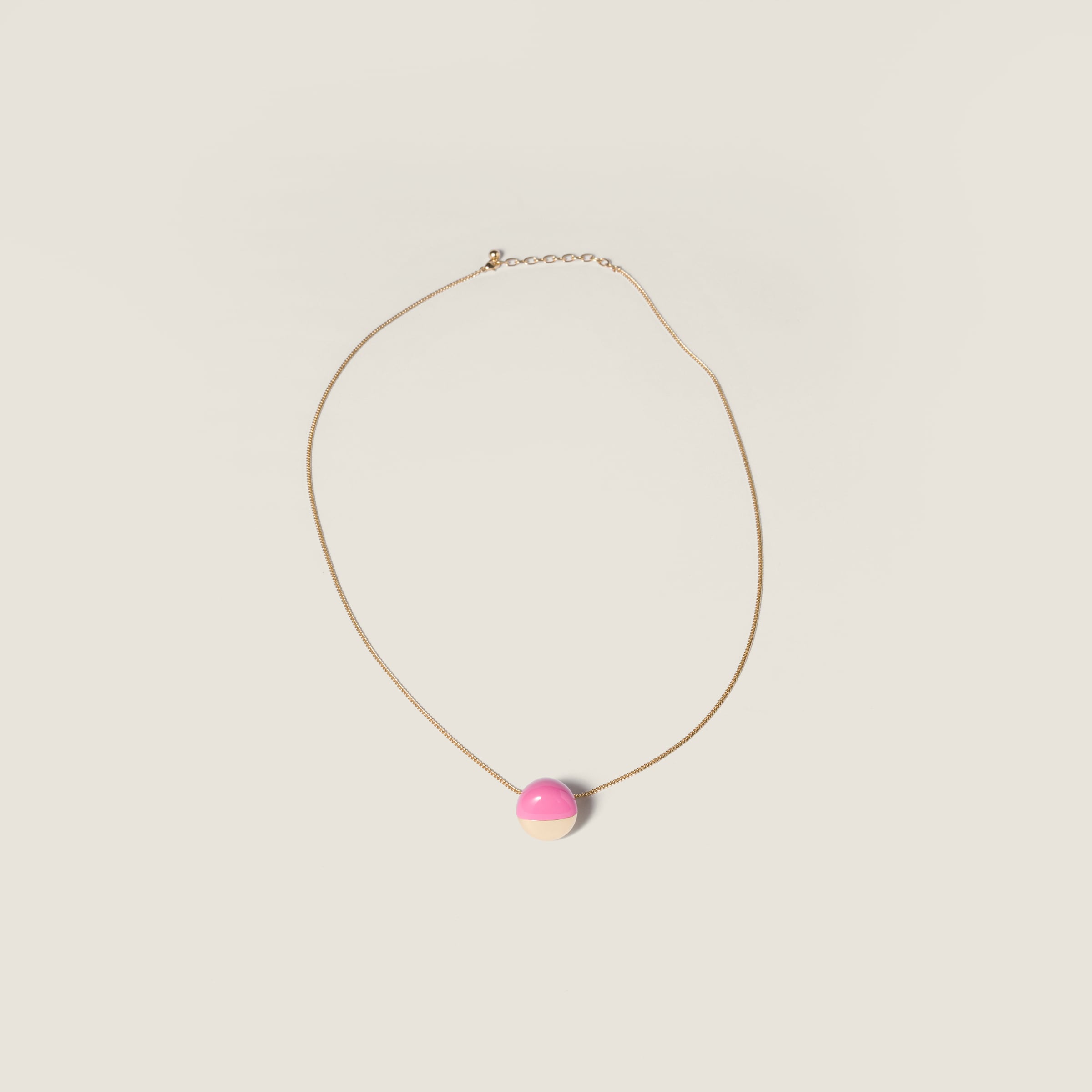 Металлическое ожерелье MIU MIU, розовый
Металлическое ожерелье MIU MIU, розовый