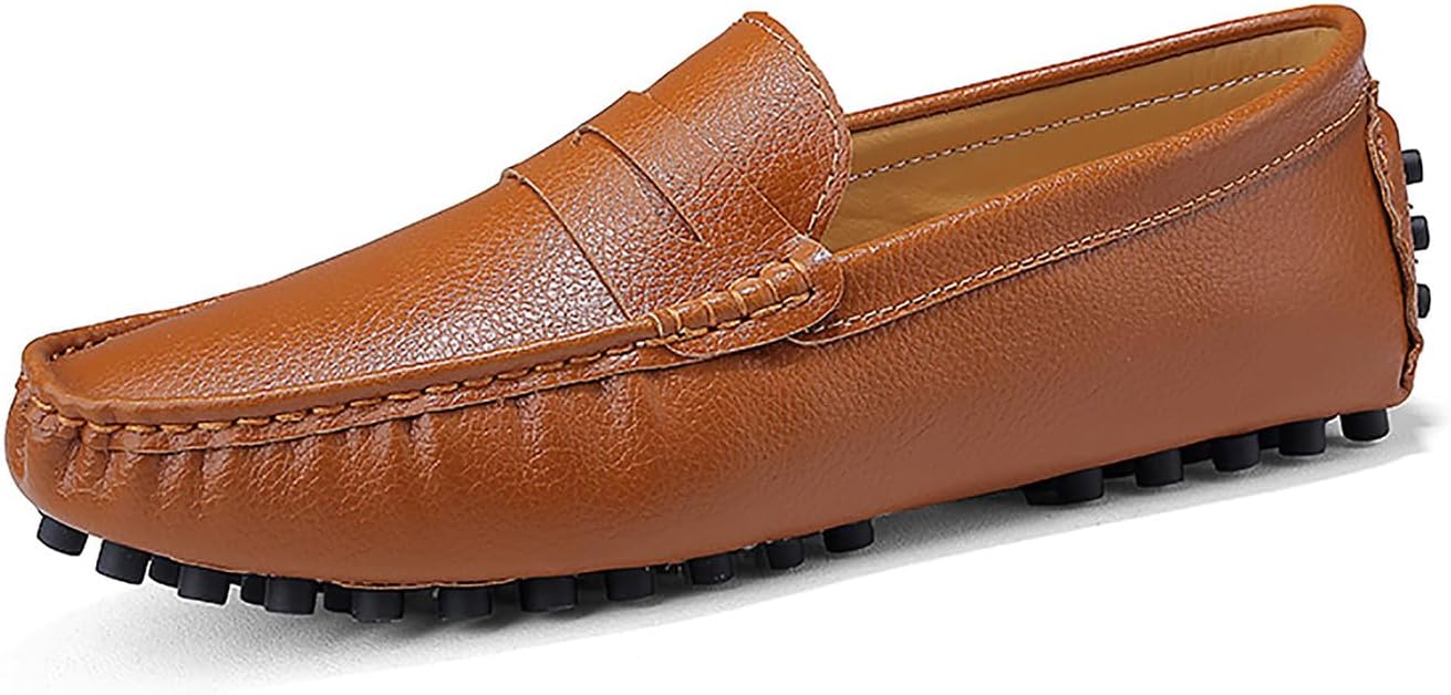 Мужские лоферы Santimon Loafers, повседневные кожаные слипоны, модные легкие туфли и прогулок для мужчин, оранжевый
Мужские лоферы Santimon Loafers, повседневные кожаные слипоны, модные легкие туфли и прогулок для мужчин, оранжевый