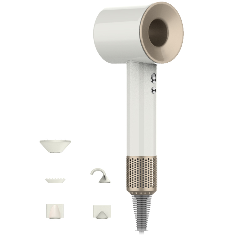 Фен для волос Ruosai, Enamel white - five heads
Фен для волос Ruosai, Enamel white - five heads