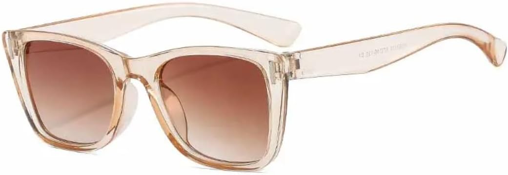 Модные солнцезащитные очки с квадратными заклепками для женщин, роскошные мужские очки для активного отдыха, путешествий и вождения, защита от УФ-излучения UV400 TVTBBVV, Champagne Tea
Модные солнцезащитные очки с квадратными заклепками для женщин, роскошные мужские очки для активного отдыха, путешествий и вождения, защита от УФ-излучения UV400 TVTBBVV, Champagne Tea