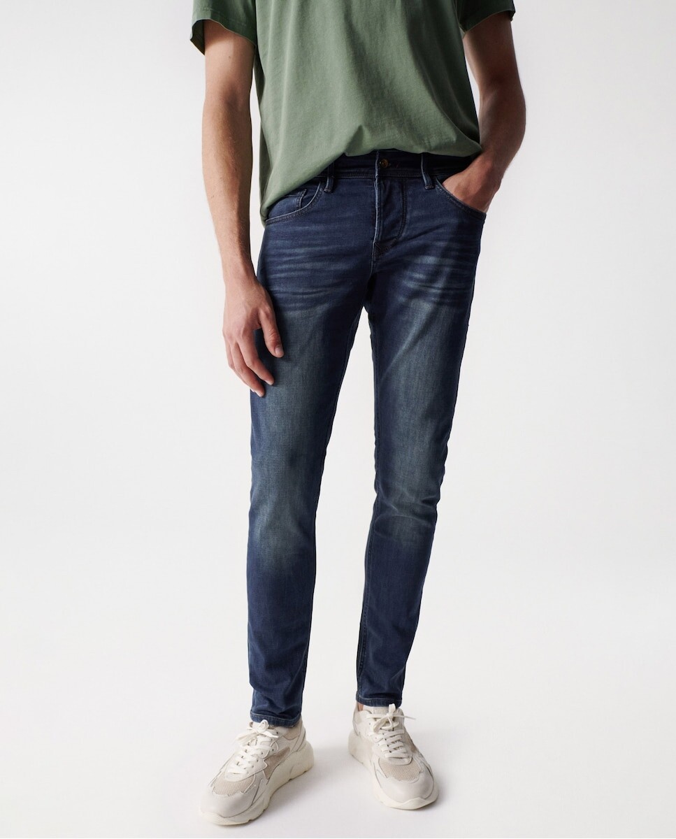 Узкие мужские джинсы синего цвета Salsa Jeans, синий
Узкие мужские джинсы синего цвета Salsa Jeans, синий