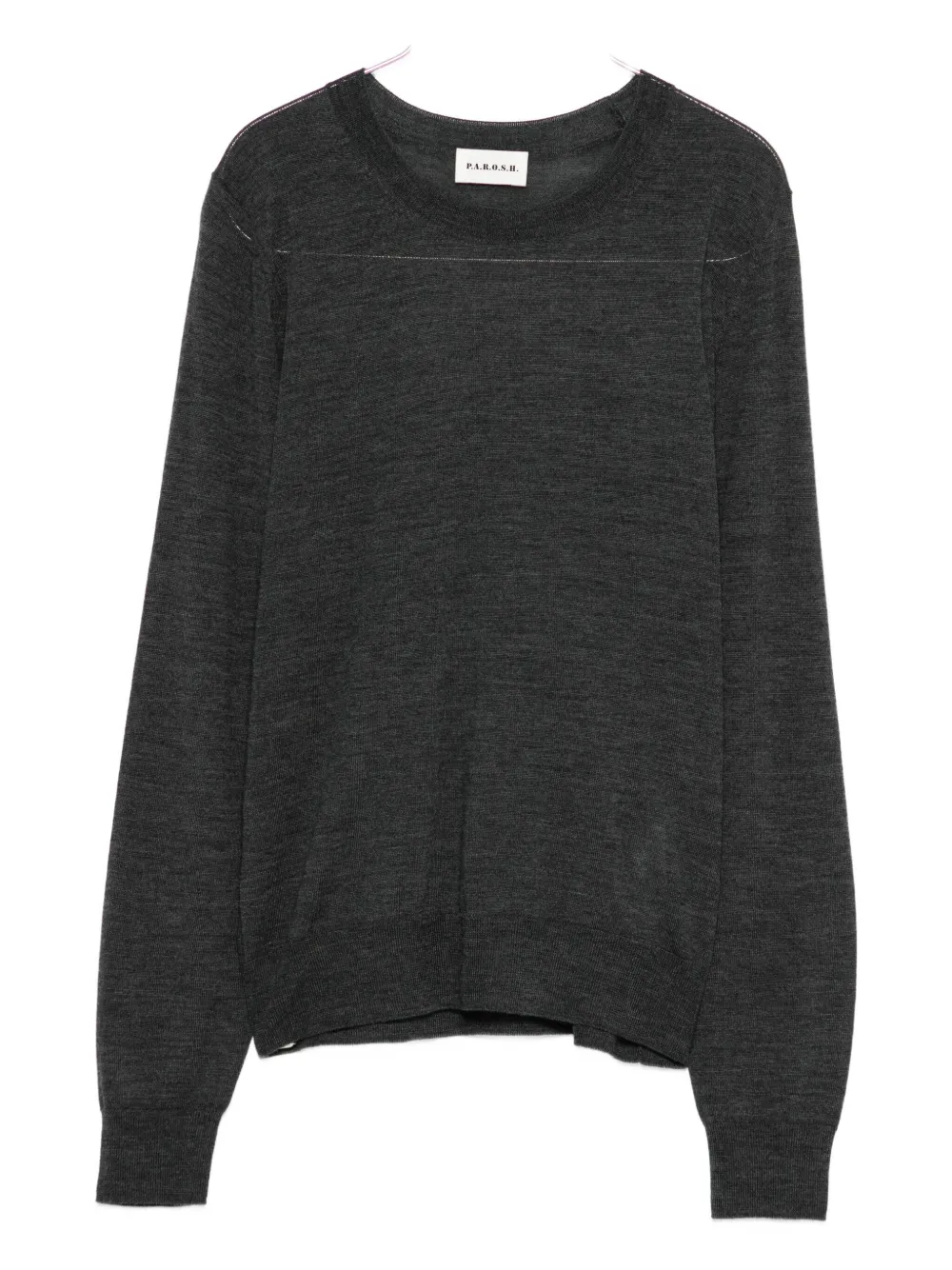 Джемпер с круглым вырезом P.A.R.O.S.H., серый
Джемпер с круглым вырезом P.A.R.O.S.H., серый