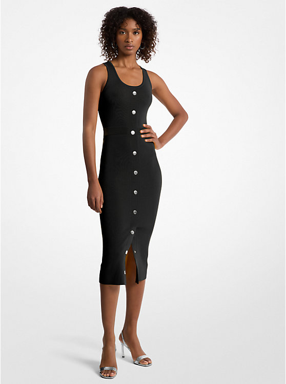 Платье-Майка миди из эластичной вискозной смеси Michael Kors, черный
Платье-Майка миди из эластичной вискозной смеси Michael Kors, черный