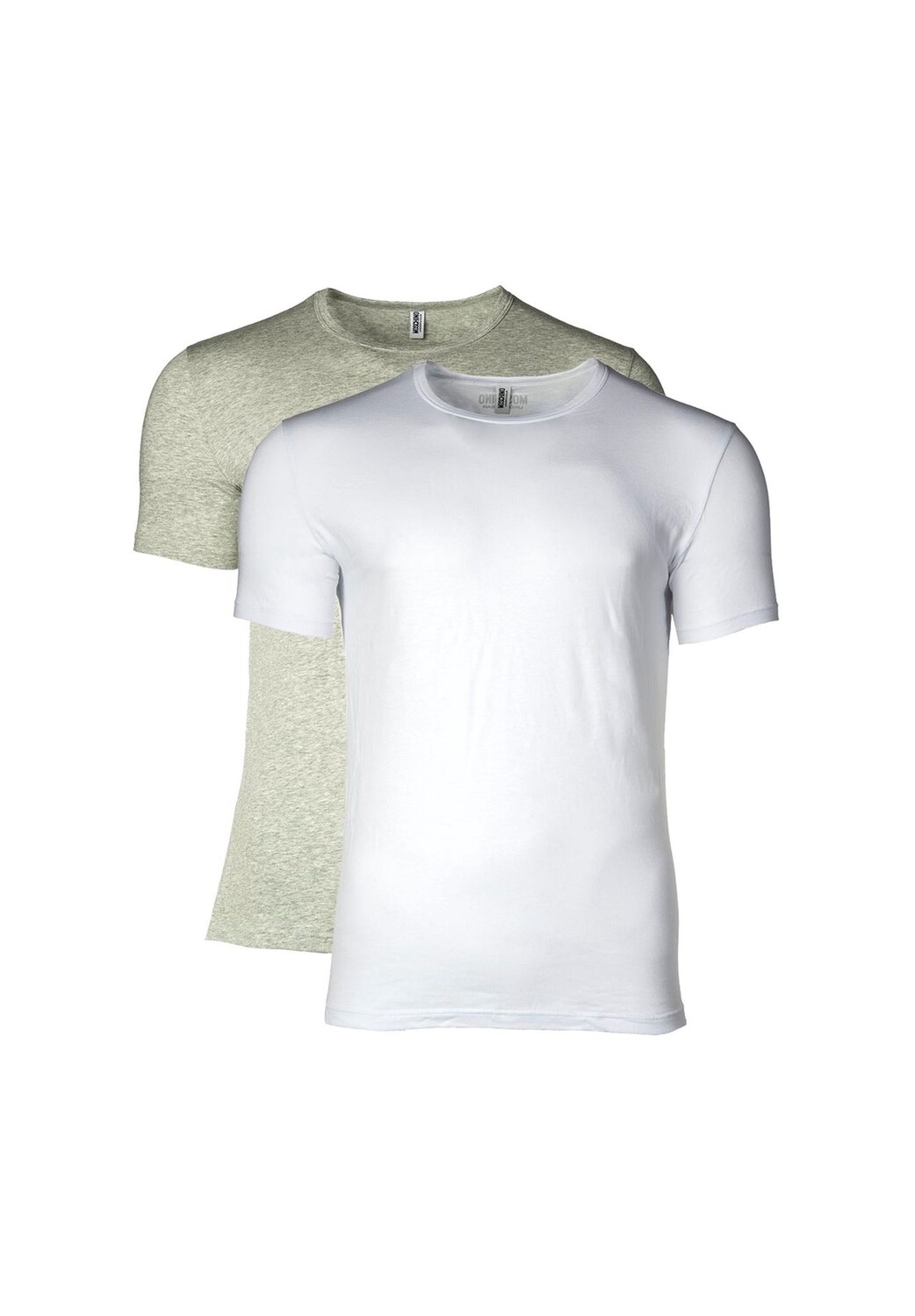 Мужские футболки (2 шт.) — круглый вырез, круглый вырез, хлопок-эластичный, однотонный MOSCHINO, серый
Мужские футболки (2 шт.) — круглый вырез, круглый вырез, хлопок-эластичный, однотонный MOSCHINO, серый