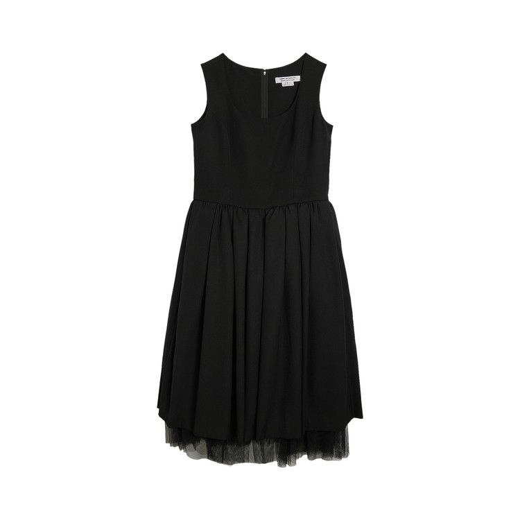 Платье Comme des Garçons Wool Gabardine Nylon Tulle Dress, Black/Black
Платье Comme des Garçons Wool Gabardine Nylon Tulle Dress, Black/Black