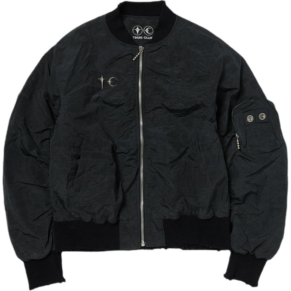 Куртка-бомбер Charlie THUG CLUB, черный
Куртка-бомбер Charlie THUG CLUB, черный