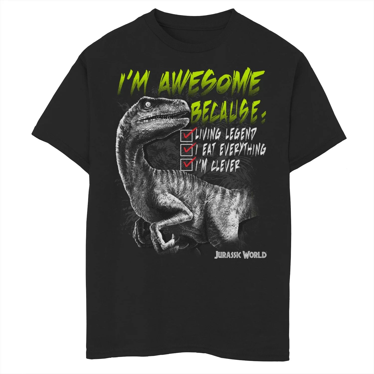 Футболка с графикой Jurassic World Awesome Raptor для мальчиков 8–20 лет Licensed Character
Футболка с графикой Jurassic World Awesome Raptor для мальчиков 8–20 лет Licensed Character
