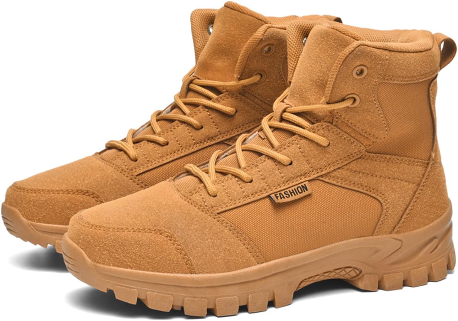 Мужские замшевые походные ботинки IGZBIBG с круглым носком, толстой подошвой и шнуровкой, нескользящие, высокие, удобные для работы и отдыха на природе, подходят для походов и кемпинга, коричневый
Мужские замшевые походные ботинки IGZBIBG с круглым носком, толстой подошвой и шнуровкой, нескользящие, высокие, удобные для работы и отдыха на природе, подходят для походов и кемпинга, коричневый