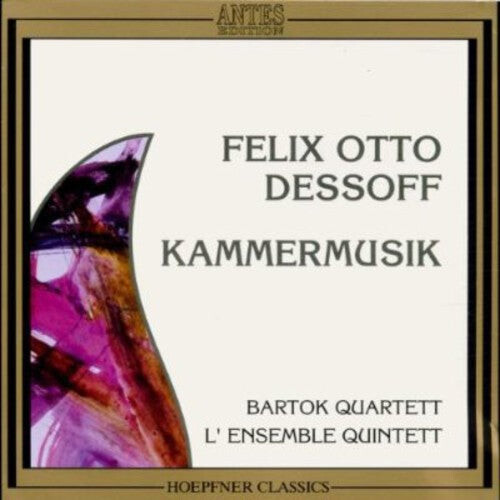 CD диск Dessoff / Bartok Quartet / L'Ensemble Quintet: String QT Op 7 / String Quintet Op 10
CD диск Dessoff / Bartok Quartet / L'Ensemble Quintet: String QT Op 7 / String Quintet Op 10