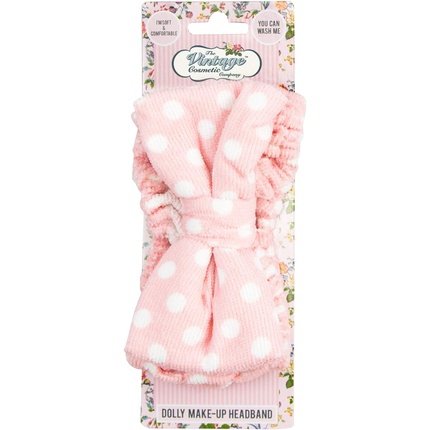 Dolly Makeup Ретро-повязка на голову с розовым горошком и бантом The Vintage Cosmetic Company
Dolly Makeup Ретро-повязка на голову с розовым горошком и бантом The Vintage Cosmetic Company