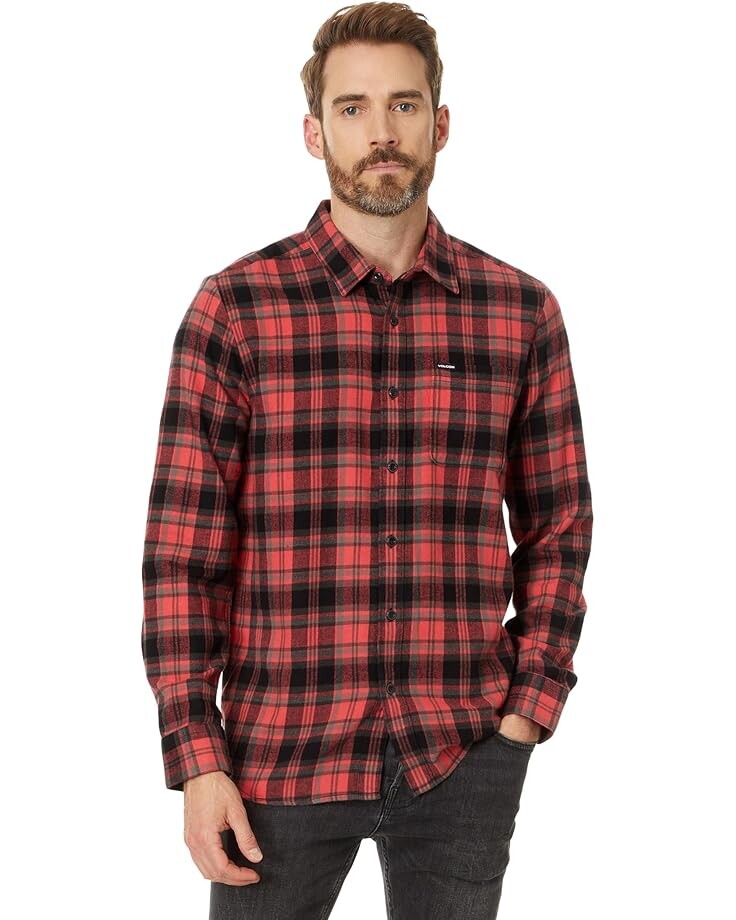 Лонгслив Volcom Caden Plaid Long Sleeve, цвет Cranberry
Лонгслив Volcom Caden Plaid Long Sleeve, цвет Cranberry