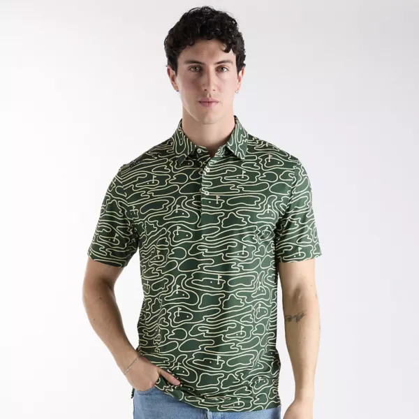 Мужской гольф-поло с ритмичными линиями Swingjuice, цвет forest
Мужской гольф-поло с ритмичными линиями Swingjuice, цвет forest