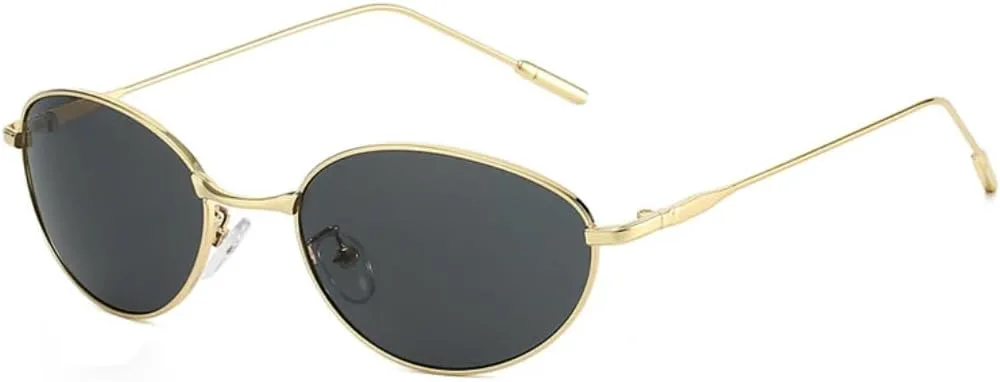 Овальные солнцезащитные очки в стиле металл-панк для женщин, модные, с прозрачными линзами цвета океана, защита от УФ-излучения UV400 для мужчин HHZZYVY, Golden Grey
Овальные солнцезащитные очки в стиле металл-панк для женщин, модные, с прозрачными линзами цвета океана, защита от УФ-излучения UV400 для мужчин HHZZYVY, Golden Grey