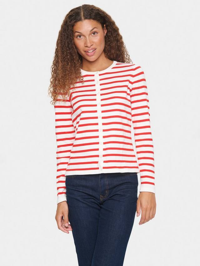 Приталенный кардиган в полоску mila slim fit Saint Tropez, цвет Red/White
Приталенный кардиган в полоску mila slim fit Saint Tropez, цвет Red/White