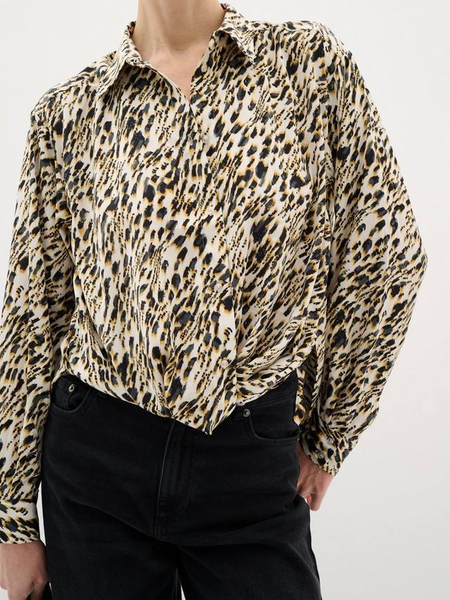 Футболка Kinley с абстрактным анималистическим принтом InWear, Multi
Футболка Kinley с абстрактным анималистическим принтом InWear, Multi