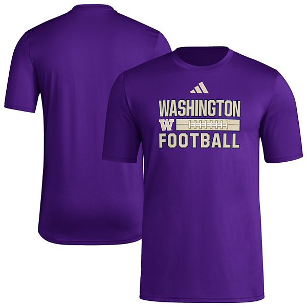 Мужская фиолетовая футболка washington huskies locker laces out pre-game Adidas
Мужская фиолетовая футболка washington huskies locker laces out pre-game Adidas