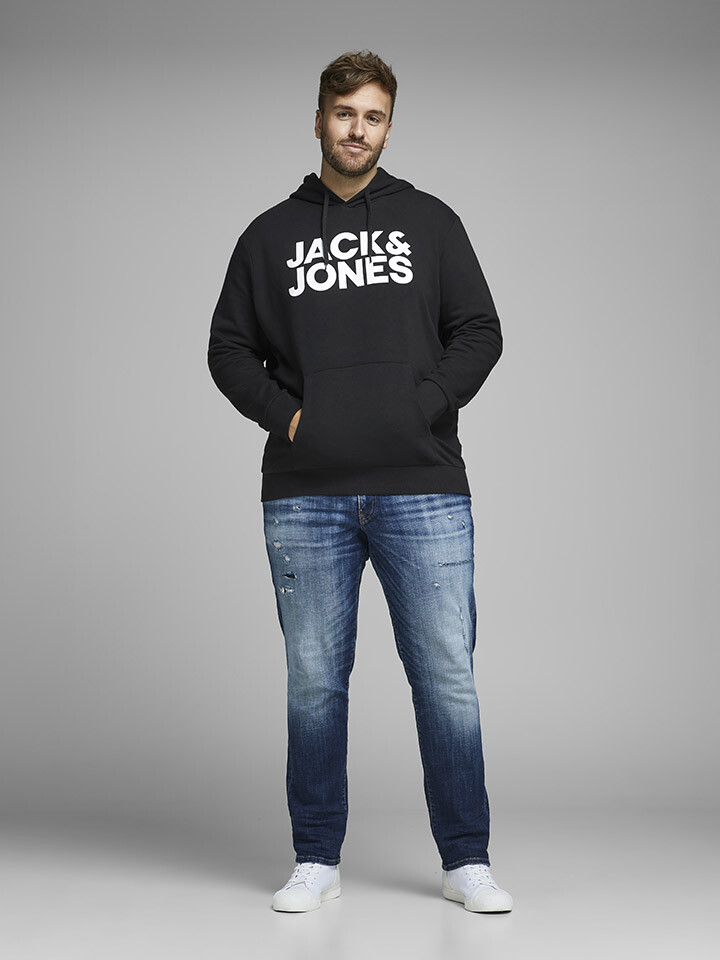 Толстовка JACK & JONES PLUS Hoodie, черный
Толстовка JACK & JONES PLUS Hoodie, черный