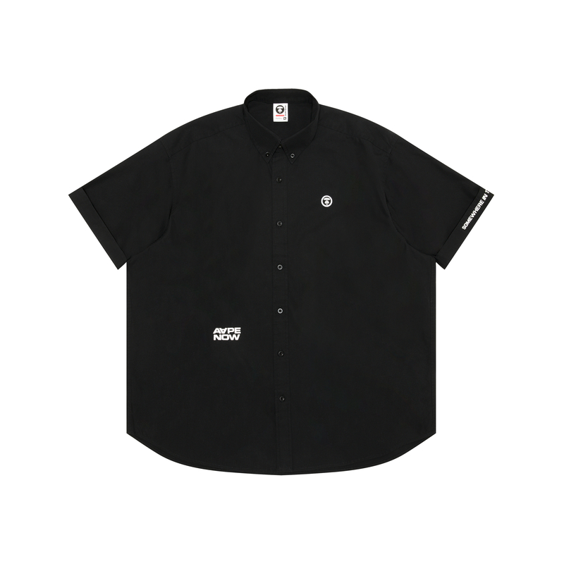 Рубашка с аппликацией логотипа A Bathing APE Aape, черный
Рубашка с аппликацией логотипа A Bathing APE Aape, черный