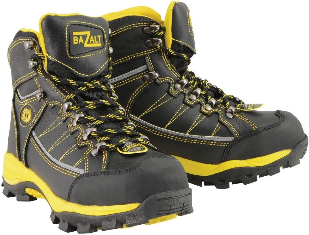 Мужские ботинки Bazalt MBM9123ST черного и желтого цвета, водонепроницаемые и морозостойкие, с композитным носком - размер 9 Bazalt
Мужские ботинки Bazalt MBM9123ST черного и желтого цвета, водонепроницаемые и морозостойкие, с композитным носком - размер 9 Bazalt