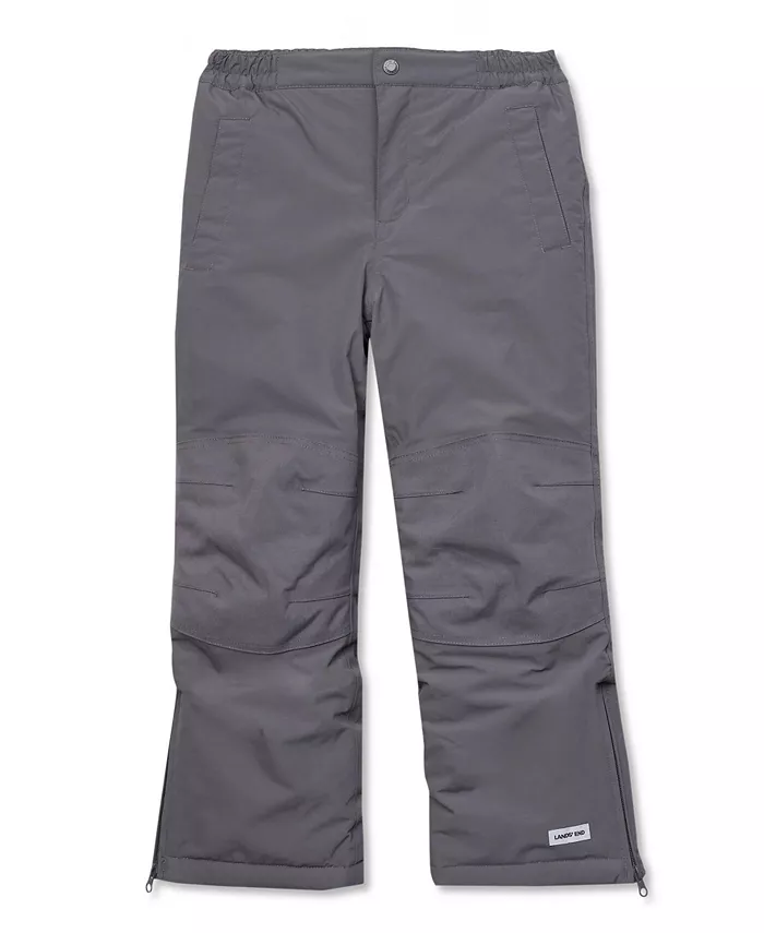 Детские утепленные непромокаемые снежные штаны Slim Squall с усиленными коленями Lands' End, серый
Детские утепленные непромокаемые снежные штаны Slim Squall с усиленными коленями Lands' End, серый