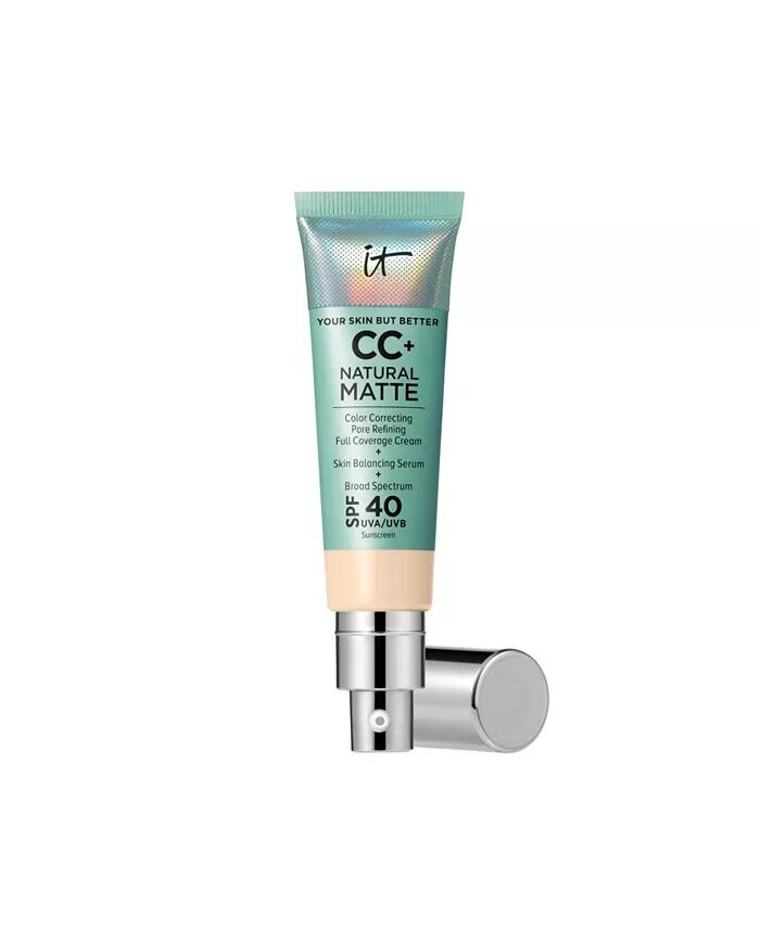 CC+ Крем-матовая основа SPF 40 It Cosmetics, цвет Fair Warm
CC+ Крем-матовая основа SPF 40 It Cosmetics, цвет Fair Warm