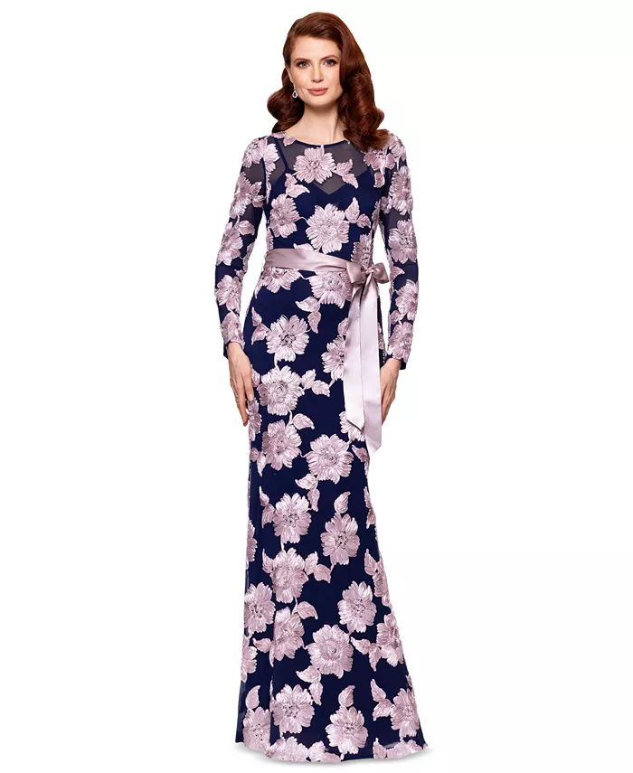 Женское платье с вышивкой из сетки Betsy & Adam, синий
Женское платье с вышивкой из сетки Betsy & Adam, синий