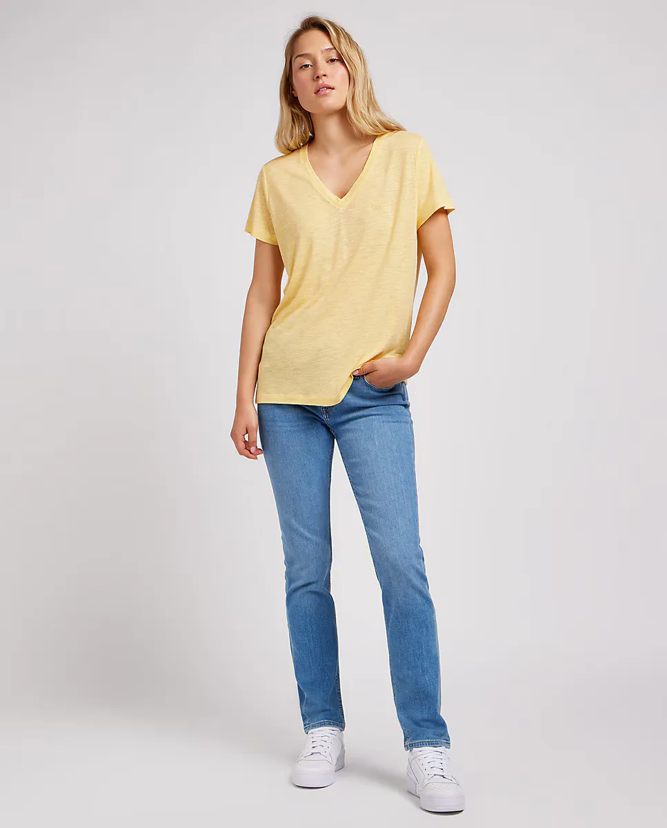 Синие женские джинсы скинни средней посадки Elly Lee
Синие женские джинсы скинни средней посадки Elly Lee