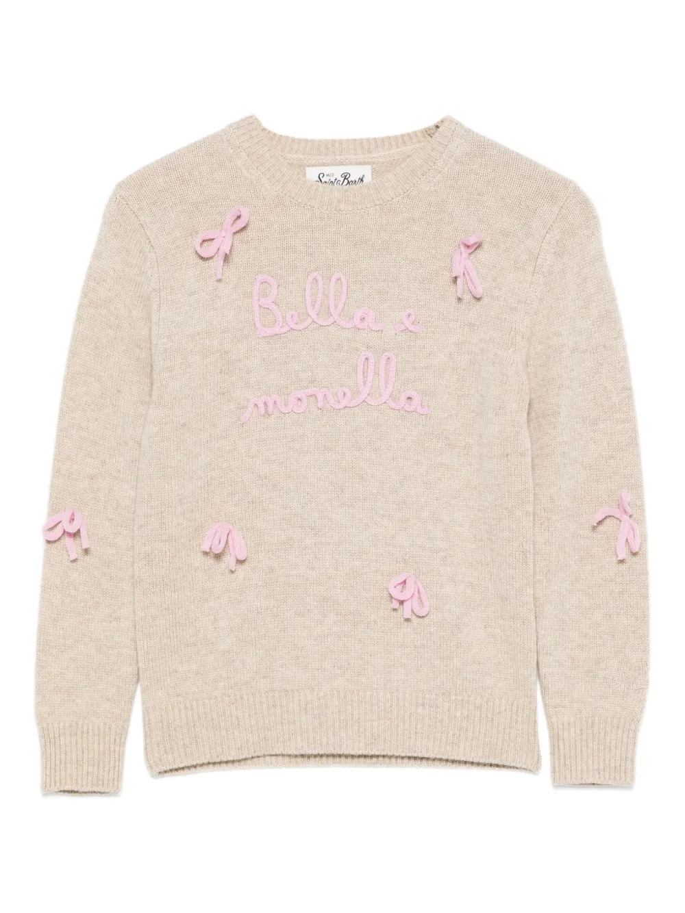 Свитер с круглым вырезом Mc2 Saint Barth Kids, нейтральный
Свитер с круглым вырезом Mc2 Saint Barth Kids, нейтральный