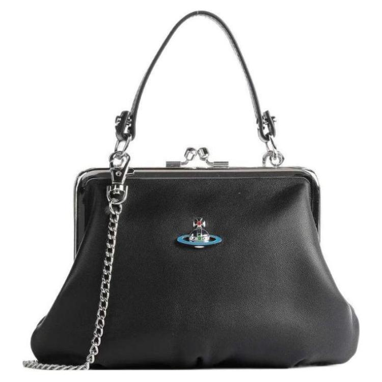 Кожаная сумка через плечо Vivienne Westwood черная
Кожаная сумка через плечо Vivienne Westwood черная